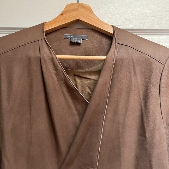 Vince Soft Leather Jacket - Picture 2 of 14